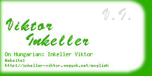 viktor inkeller business card